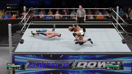 Goldberg VS John Cena WWE 2K17 Highlights