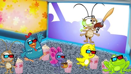 Familia dos Dedos da Galinha Pintadinha (daddy finger family ingles)