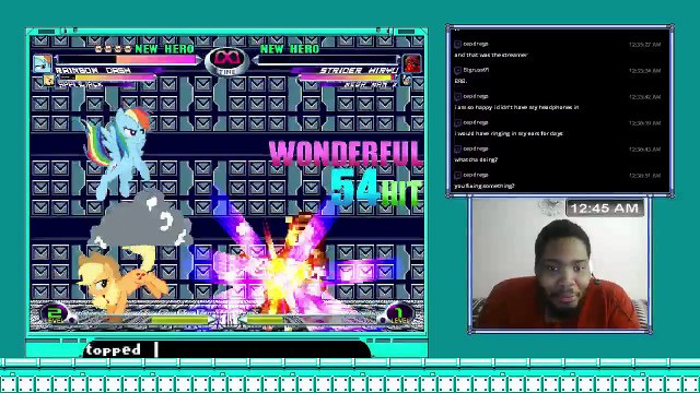 MUGEN Session with BR91X: (Marvelizing Characters MVC2 Mouser/Darkwolf Style) (12)