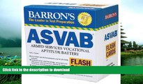 Read Book Barron s ASVAB Flash Cards: Armed Services Vocational Aptitude Battery Terry L. Duran