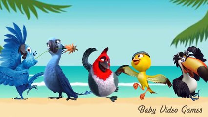 Kids songs nursery rhymes Rio 2 movie Finger Family Daddy Finger