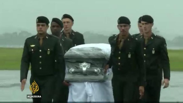 Brazilians mourn plane crash victims