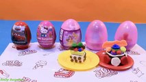 Play Doh Peppa Pig Mickey Mouse Frozen Kinder Surprise egg Cars Barbie Spongebob Disney