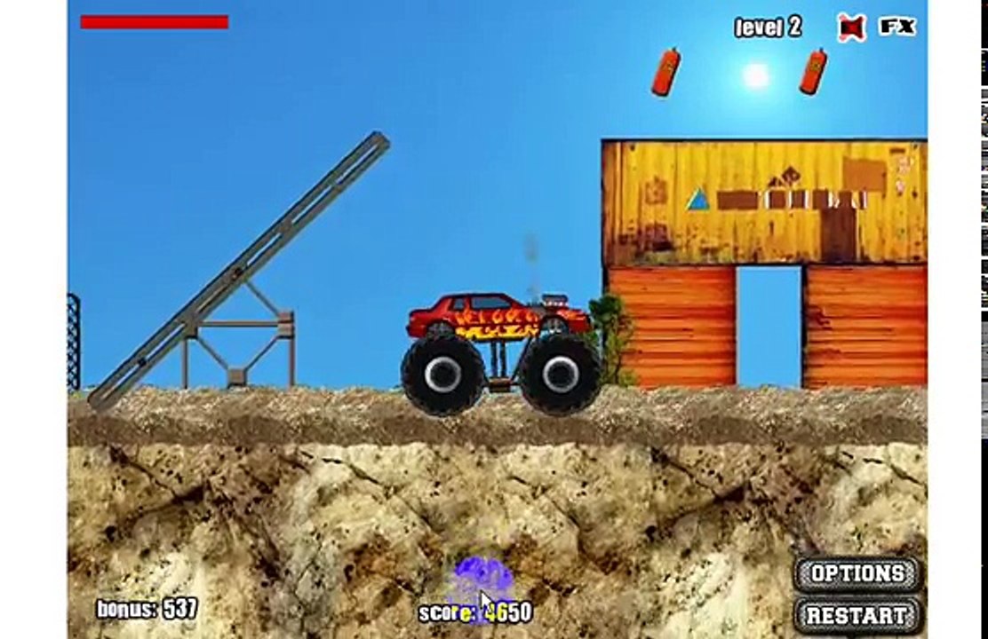 Kartun Game Permainan MOBIL BALAP TRUCK MONSTER | Kartun Anak Laki Laki @Daffa PlayGAMES