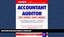 Hardcover Accountant Auditor, 8th Editor Arco Full Book