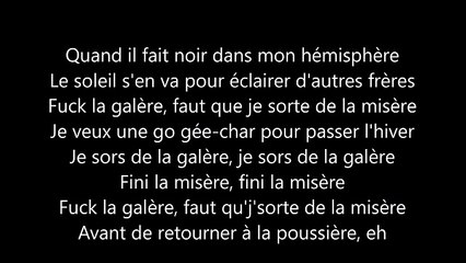 KAARIS poussiere (paroles)