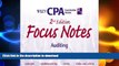 PDF Wiley CPA Examination Review Focus Notes, Auditing, 2nd Edition Less Antman