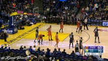Draymond Green Kicks Marquese Chriss  Suns vs Warriors  December 3, 2016  2016-17 NBA Season