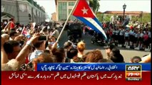 Fidel Castro's ashes have arrived in the eastern city of Santiago