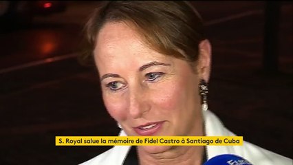 A Cuba, Royal rend hommage à Castro, "un monument de l'histoire"