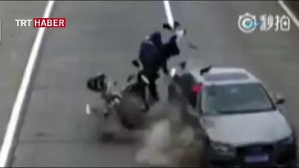 Metrelerce havaya uçtu