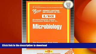 Hardcover MICROBIOLOGY (Excelsior/Regents College Examination Series) (Passbooks) (ACT Proficiency