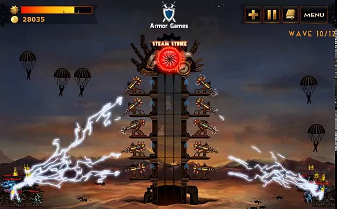 Steampunk Tower (11 - 15 Wave)