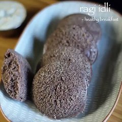 ragi idli recipe _ instant raagi idli recipe _ how to make finger millet idlli recipe