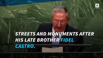 Cuba bans naming monuments after Fidel Castro