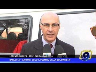 Barletta  |  Caritas, ecco il pulmino della solidarietà