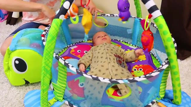 Giant Baby Ball Pit Surprise Toys! Cute Ballpit Family Fun Game & Play Time by DisneyCarToys