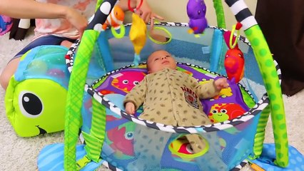 Giant Baby Ball Pit Surprise Toys! Cute Ballpit Family Fun Game & Play Time by DisneyCarToys