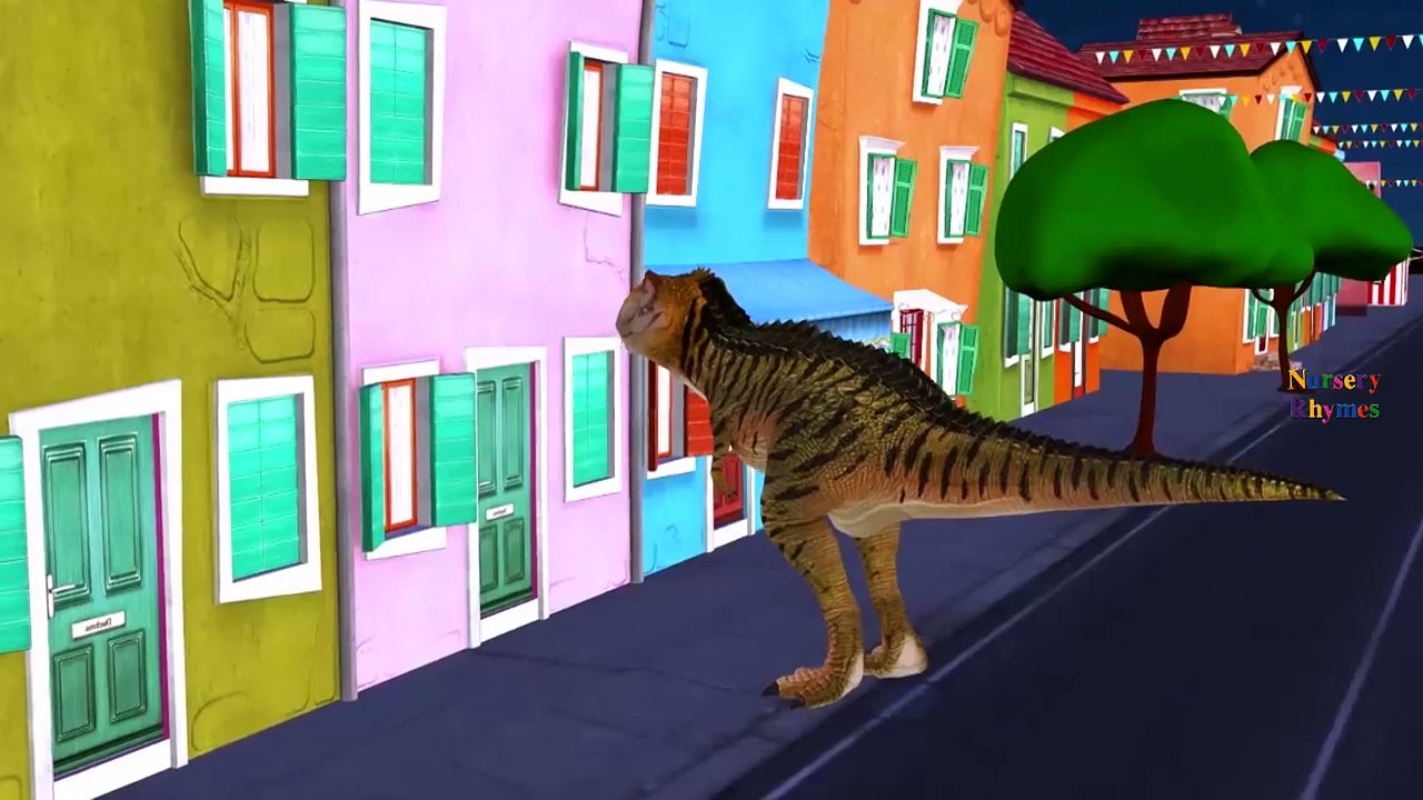 Dinosaurs Cartoons Singing Finger Family Rhymes...