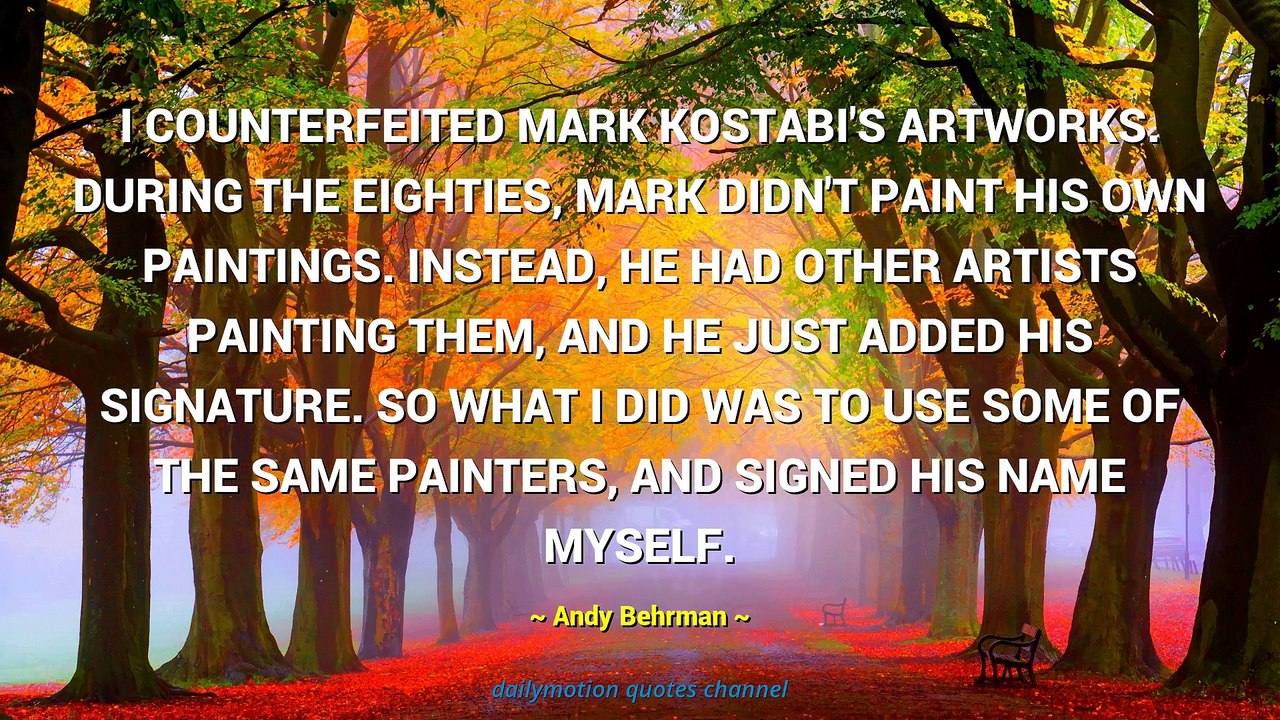Andy Behrman Quotes #1