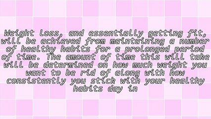 Weekly Self Reflection For Weight Loss