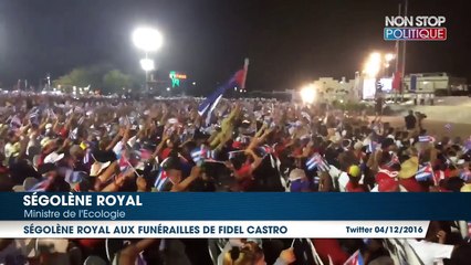 Ségolène Royal défend le bilan de Fidel Castro et se fait tacler