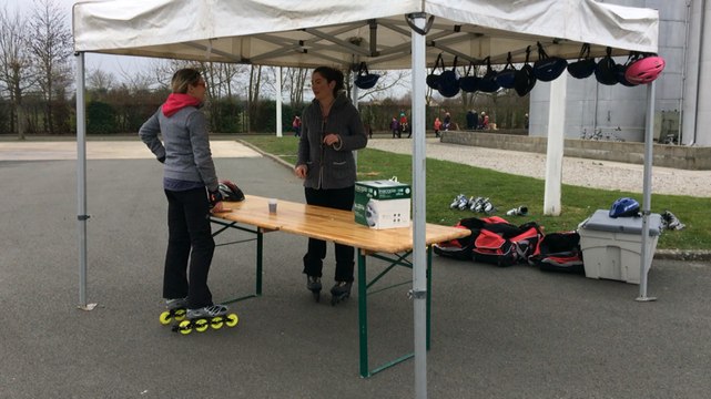 Testé pour vous : les 24 heures roller au Téléthon