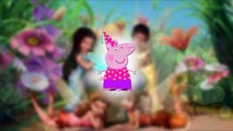 Nursery Rhymes Songs | Peppa Pig Fairy Finger Family Costumes Party Nursery Rhymes Lyrics