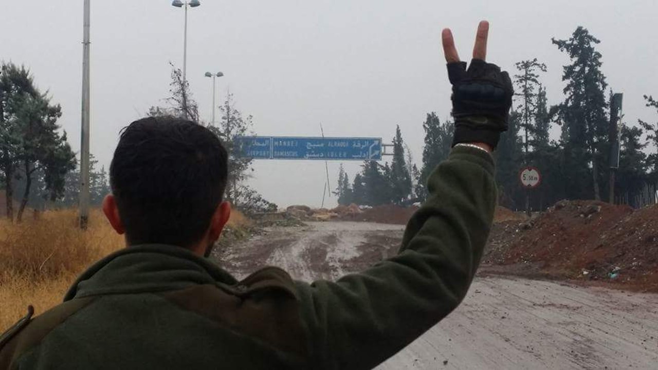 Алеппо. Успешное наступление в районе Карм-Аль-Ясар/ The successful offensive in the Karm al-Yasar.