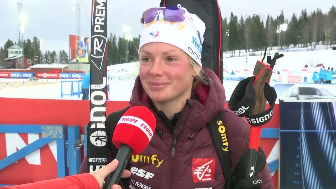 Biathlon - CdM (F) - Ostersund : Dorin-Habert «c'était Beyrouth»