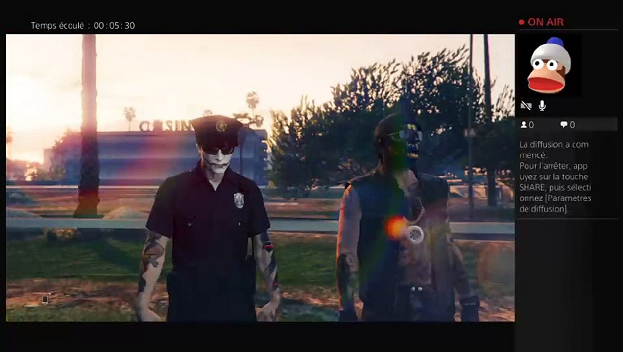 Diffusion PS4 en direct de gta5 (16)