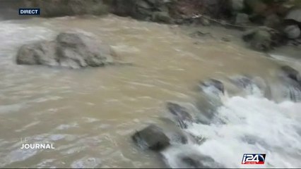 Les premières neiges commencent à tomber sur le Mont Hermon