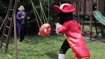 PJ Masks Paw Patrol In Real Life - Joker Baby with Captain Hook Changing Diaper Prank