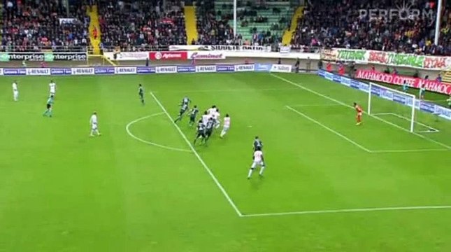 Taha Yalciner Goal - Alanyaspor 1-2 Konyaspor 04.12.2016