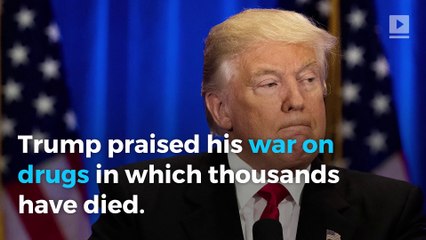 Rodrigo Duterte: Trump praises Philippines' deadly drug war