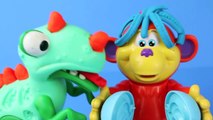 Play Doh Monkey and Dinosaur Play Dough Coco Nutty Monkey and Chomposaurus Toy Review uaY2mrOlDmU