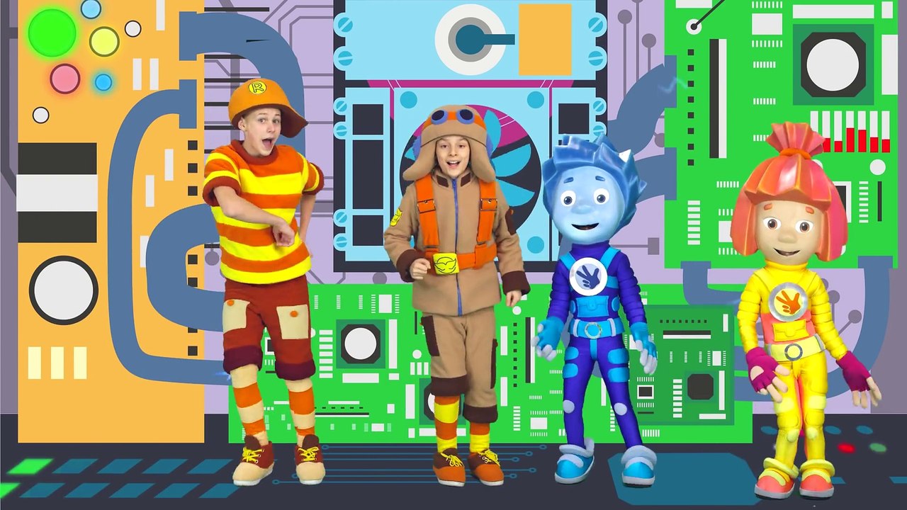 КУКУТИКИ и ФИКСИКИ - Винтик - Фиксипелка песенка мультик про технику и машины