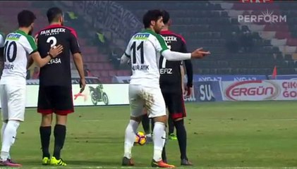 Musa Nizam GOAL HD - Gaziantepspor	 1-0	Akhisar Genclik Spor 04.12.2016