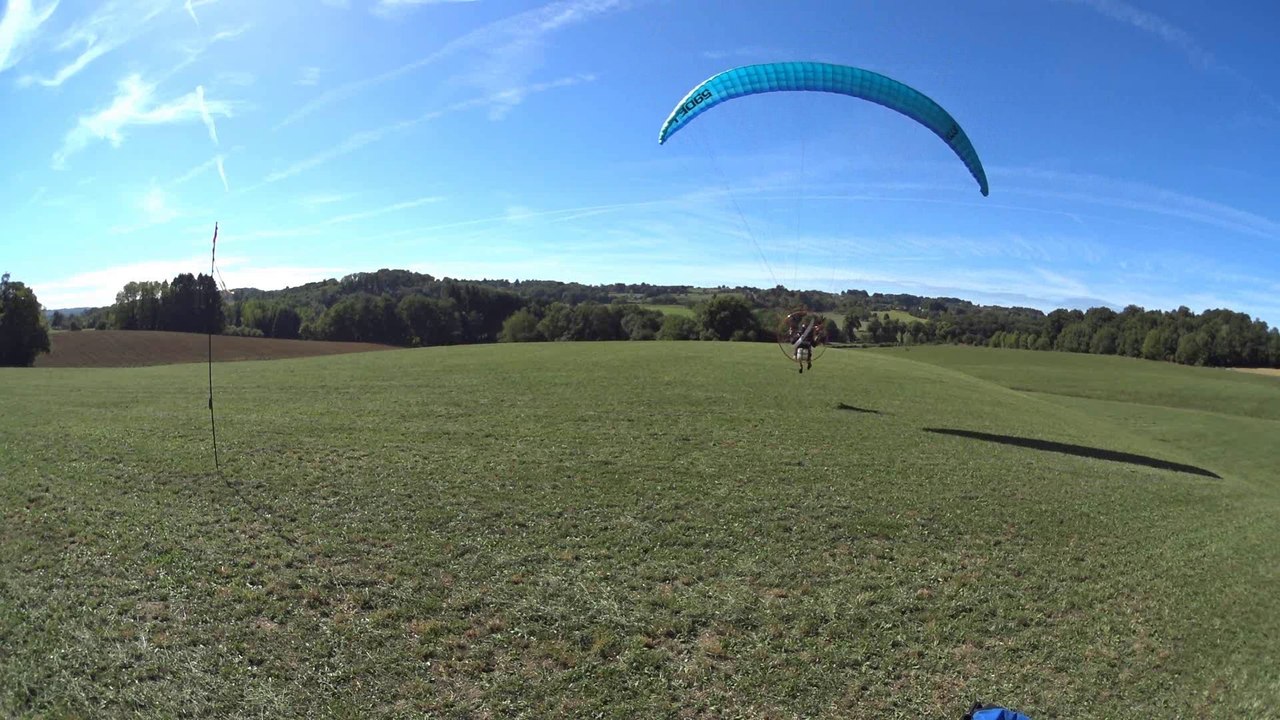 Automne 2016 de paramoteur en Limousin