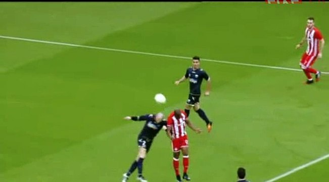 Brown Ideye Goal - Olympiakos Piraeus 1-0 Levadiakos 04.12.2016
