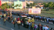 Último adiós a Fidel Castro en Cuba
