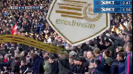 Jens Toornstra Goal HD - Feyenoord 2 - 0	 Sparta Rotterdam 04.12.2016