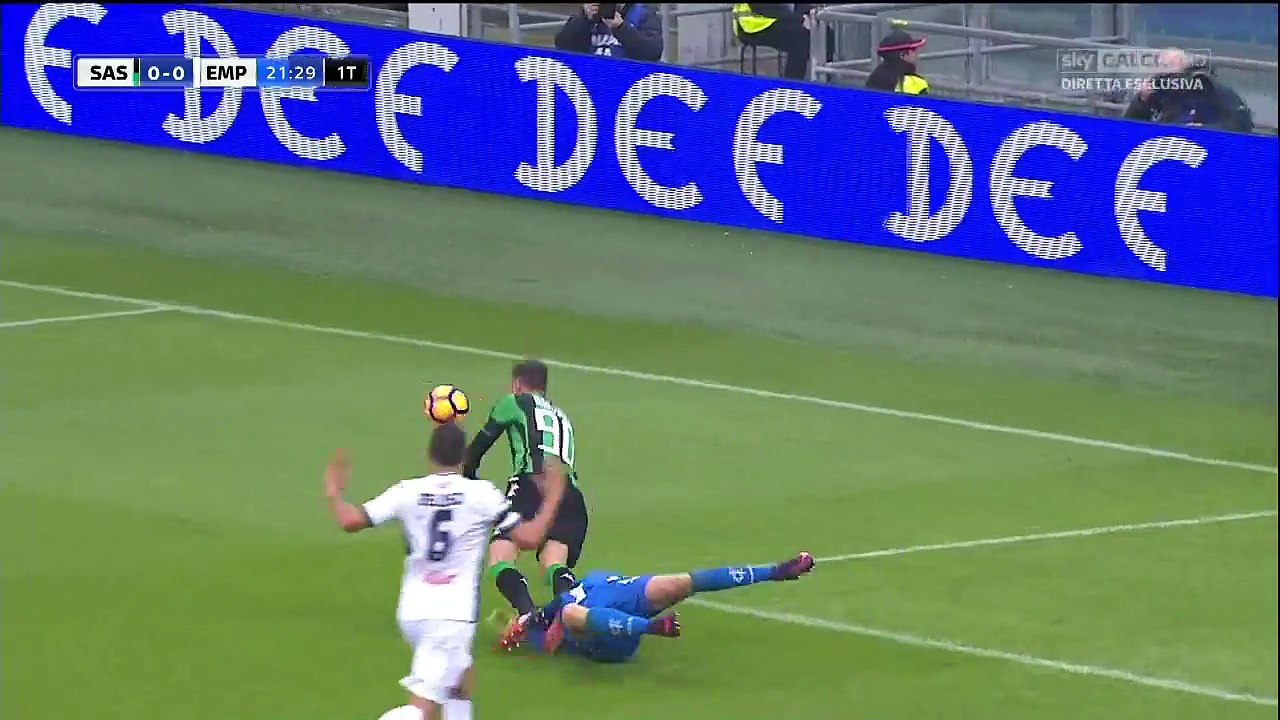 Lorenzo Pellegrini Goal HD - Sassuolo 1-0 Empoli - 04.12.2016