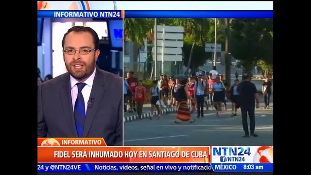 Cenizas de Fidel Castro son trasladadas al cementerio de Santa Ifigenia