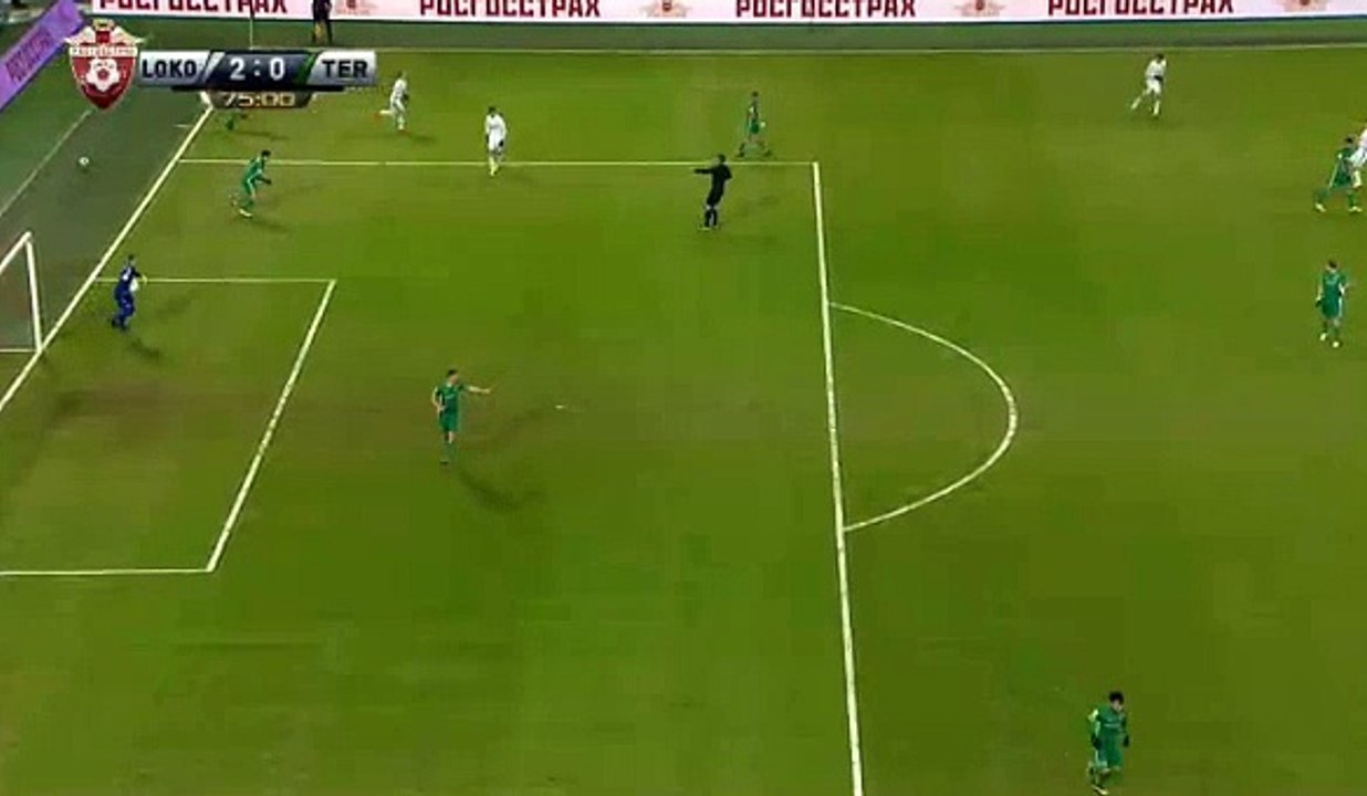 Fernandes M. amazing Goal HD - Lokomotiv Moscow 2 - 0 Terek Grozni - 04.12.2016