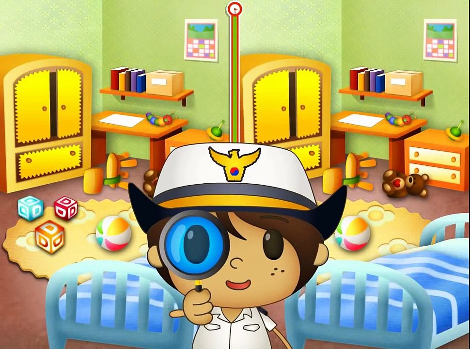 직업 여행 경찰놀이 Career journey Policeman 아기 게임 #연구 단어 #교육 게임