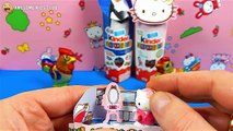 Kinder Surprise Eggs with Hello Kitty Toys Surprises