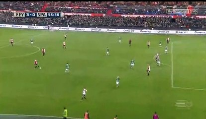 Nicolai Jorgensen GOAL HD - Feyenoord 3-0 Sparta Rotterdam 04.12.2016