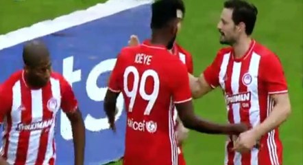 Olympiacos 4-0 Levadiakos - All Goals (4-12-2016) - Super League