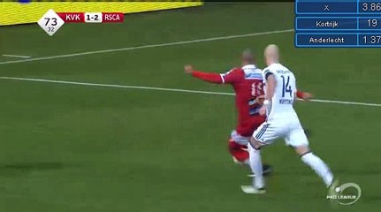Idriss Saadi Goal HD - Kortrijk 1 - 2	Anderlecht 04.12.2016